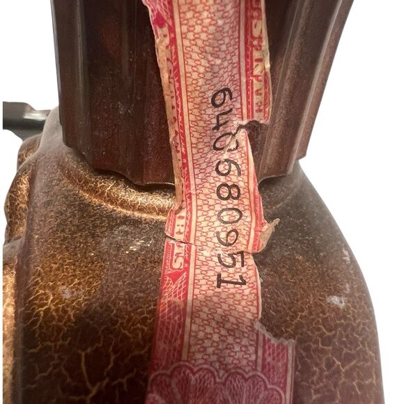 1976 Beam Bourbon Decanter Rockwell Pioneer Saturday Evening Post Vintage Bar - Picture 9 of 13